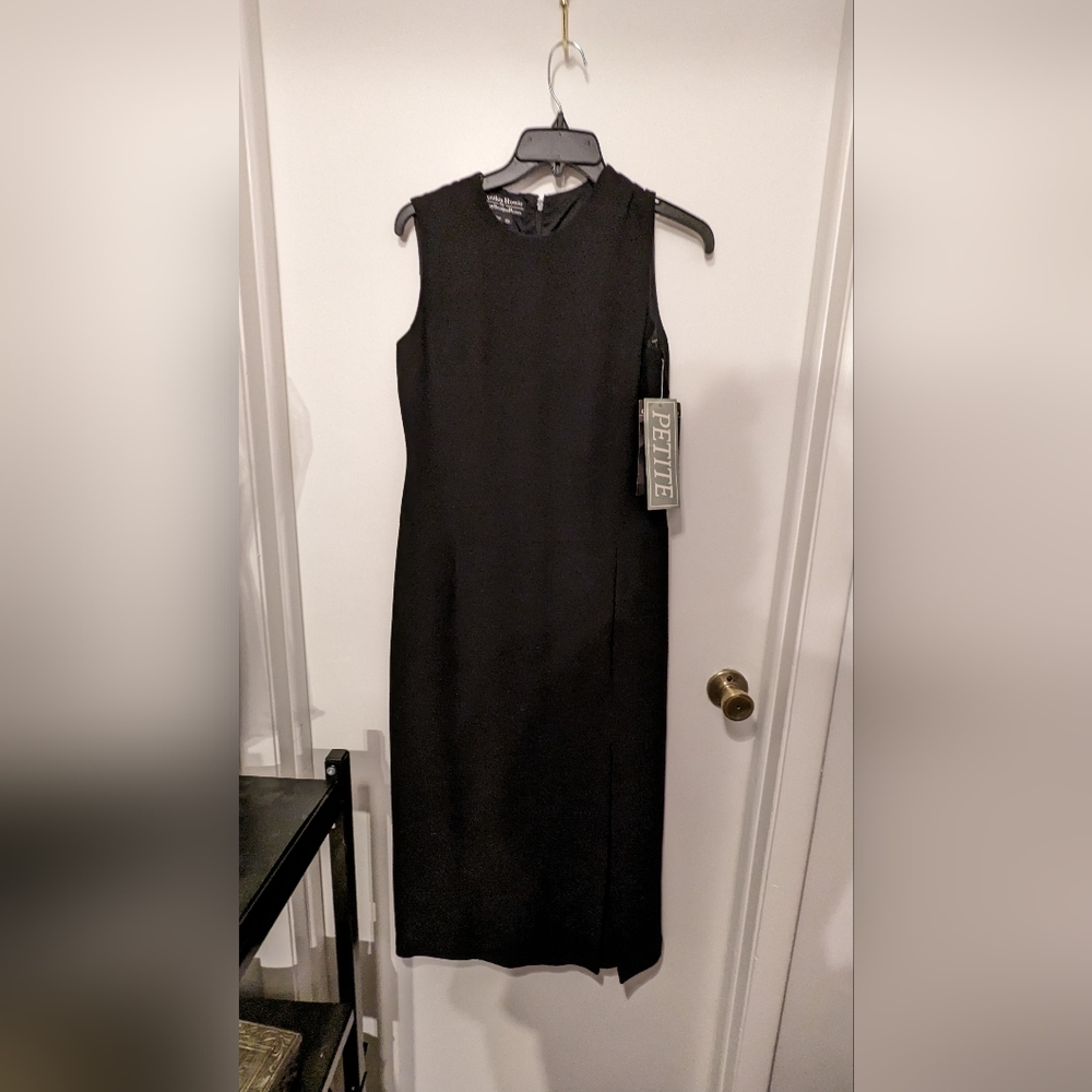 Cynthia and Howie black dress